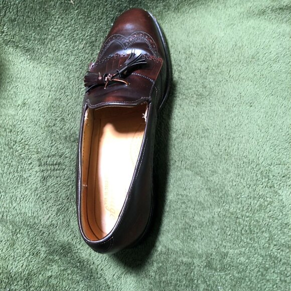 Johnston & Murphy Men\'s Tassel Loafers Size 10.5 B  Brown Leather Dress Shoes main image 12